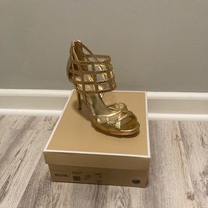 Michael Kors Pale Gold Sandals